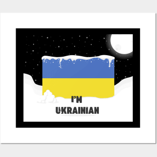 I'm Ukrainian Zelensky Ukraine Patriotic Proud Ukrainians Posters and Art